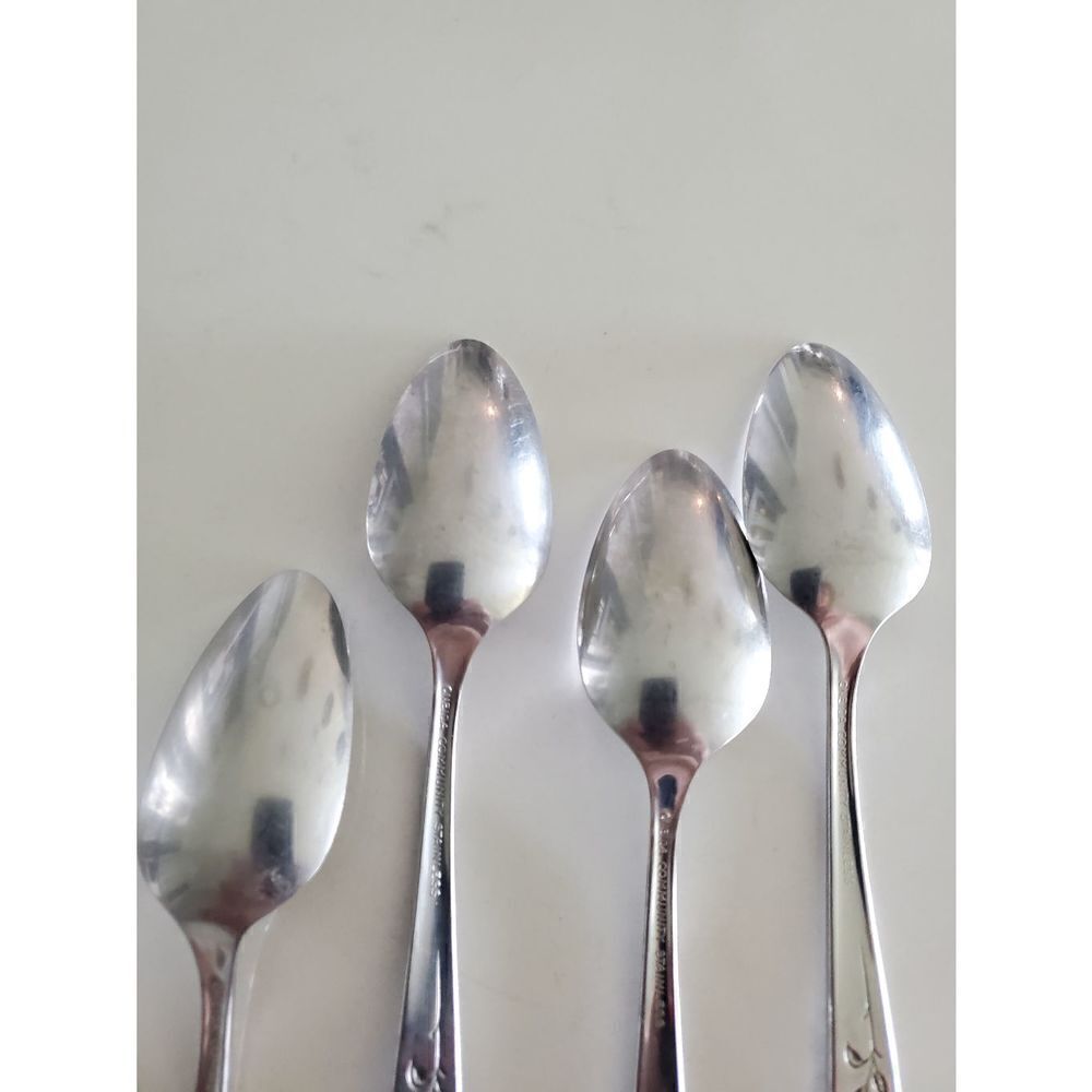 Oneida Community MORNING Rose Spoons - Picture 5 of 6